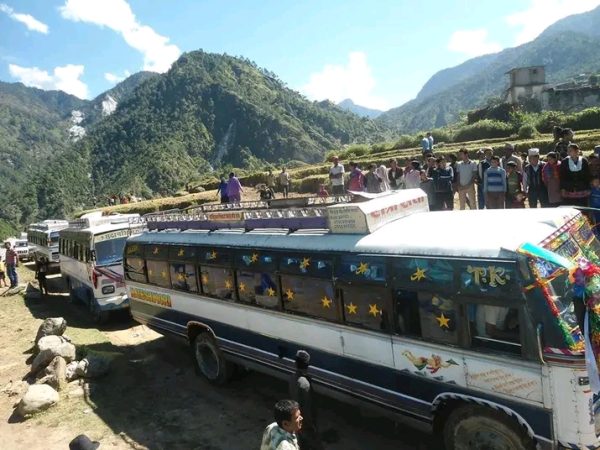 पाँच महिना पछी बस सेवा सञ्चालनमा