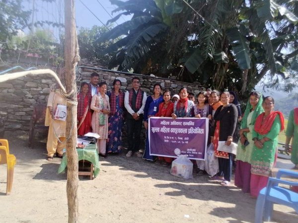 महिला अधिकारका लागि खुल्ला महिला वक्तित्वकला प्रतियोगिता कार्यक्रम