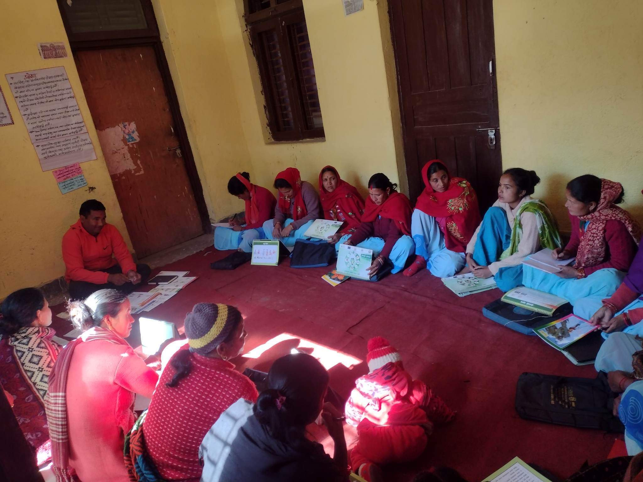स्वास्थ्य स्वयंमसेबिकासंग अन्तरक्रिया