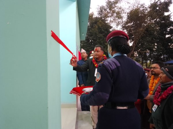 सुदुरपश्चिम प्रदेश प्रहरी अस्पताल सर्पदंशक उपचार शाखाको भवन उद्घाटन
