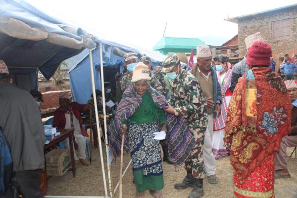 नेपाली सेनाले राख्यो एकिकृत शिविर