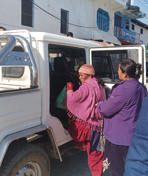 उप प्रमुख रावल द्वारा अलपत्र परेकी महिलाको उद्वार