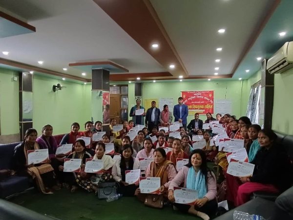 दुई दिने निशुल्क सीप मुलक तालिम सम्पन्न