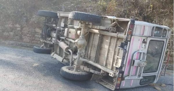 डडेल्धुरामा जिप दुर्घटना हूँदा ७ जना घाईते