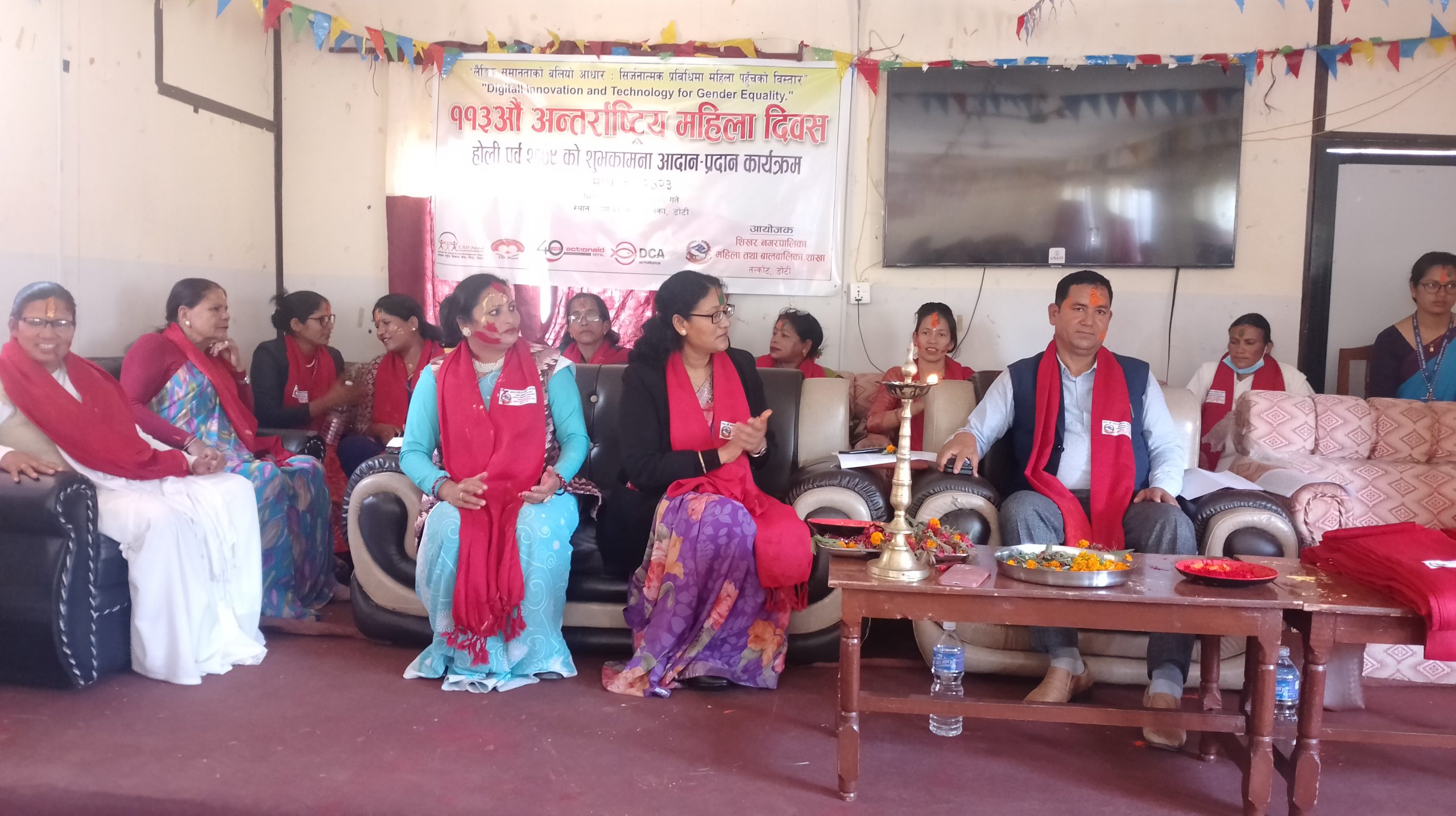 ११३औं अन्तर्राष्ट्रिय महिला दिवस र होली पर्वको पुर्व सन्ध्यामा शिखरले गर्यो शुभकामना आदानप्रदान