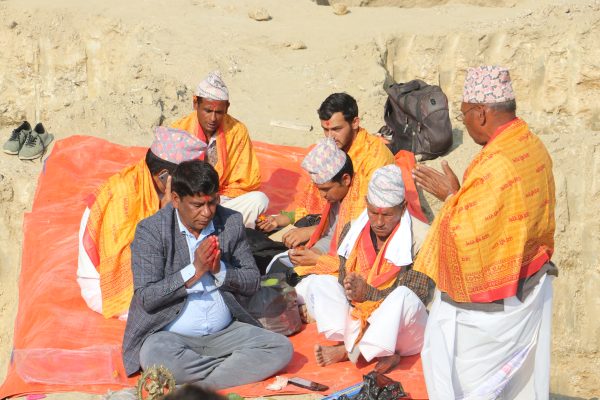 के.आई.सिंह गाउँपालिकाको प्रशासनिक भवनको सिलान्यास