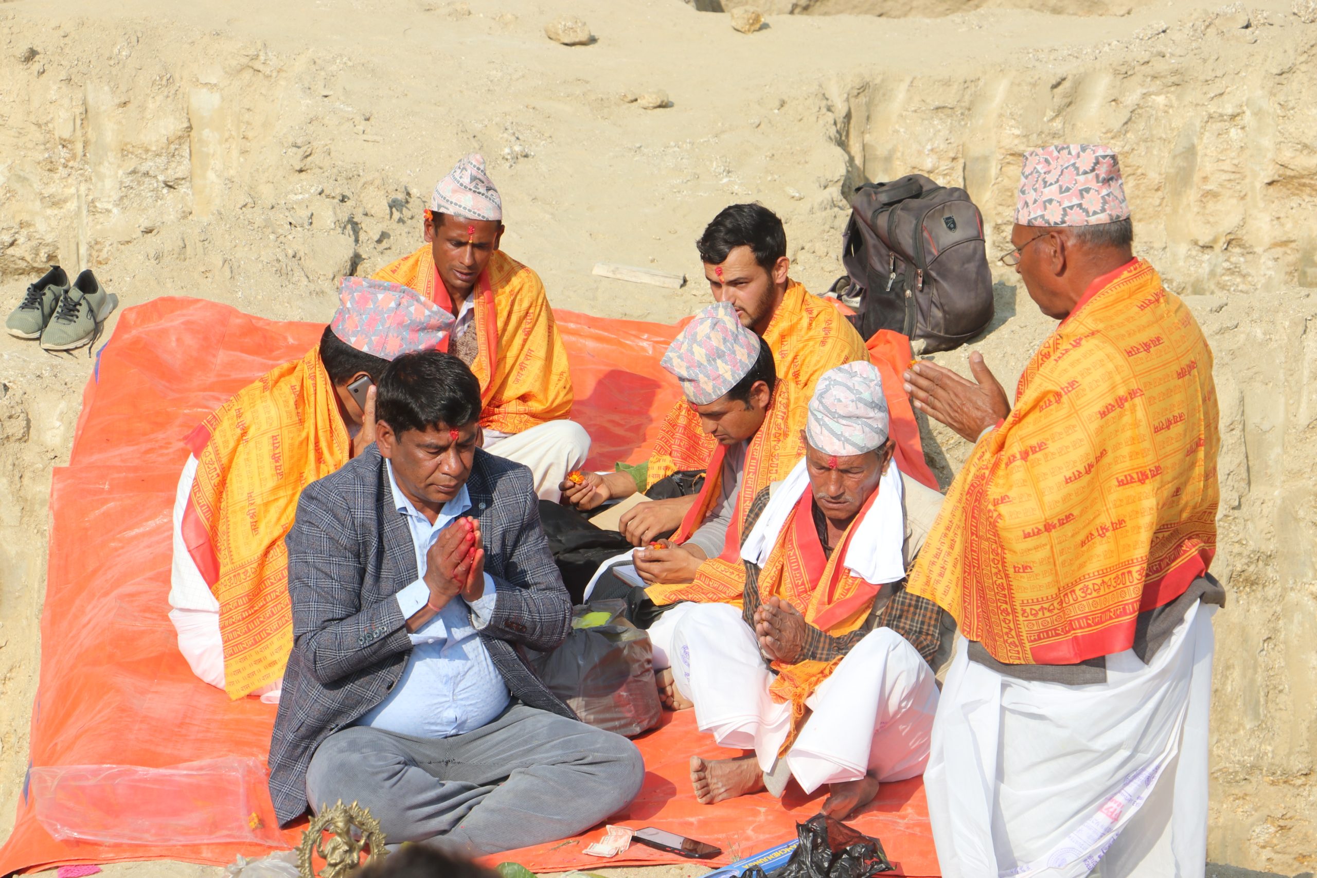 के.आई.सिंह गाउँपालिकाको प्रशासनिक भवनको सिलान्यास