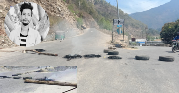 बसको ठक्करबाट एक युवकको मृत्यु