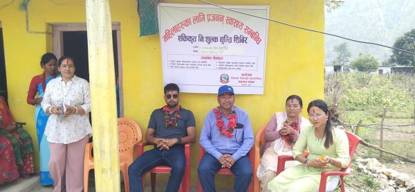 नगरपालिका द्धारा प्रजजन् स्वास्थ्य सम्बन्धी निशुल्क घुम्ती शिविर संचालन