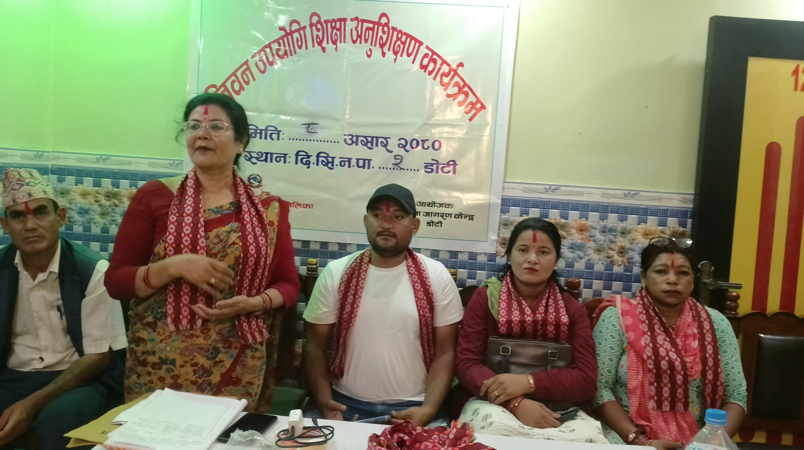 नगर भित्रका महिलाहरूले सक्षम बन्दा आफू सक्षम भएको अनुभूति हुन्छ नगर उप प्रमुख साउद