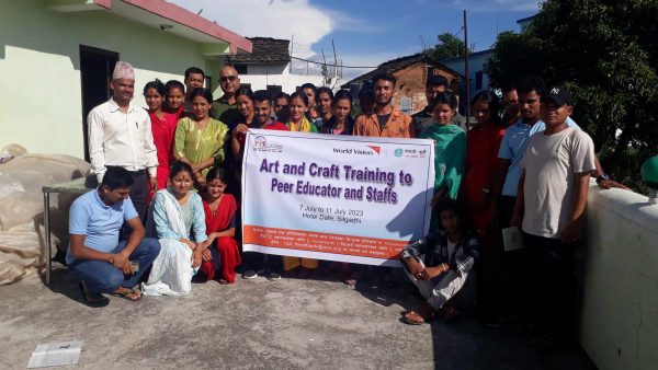 कला कौशल सम्बन्धी तालिम सम्पन्न