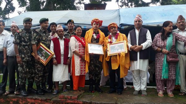 डोटीमा प्रजिअ र प्रमुख सेनानीलाई सम्मान