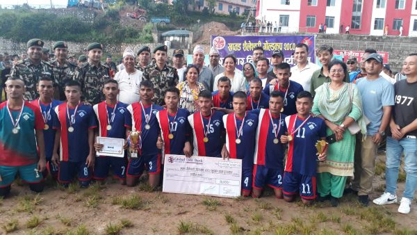 खप्तड–शैलेश्वरी गोल्ड कपको उपाधि भैरव प्रसादलाई