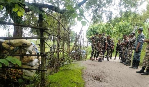 नेपाली भूमिमा एसएसबीले बनाएको क्याम्प हटायो