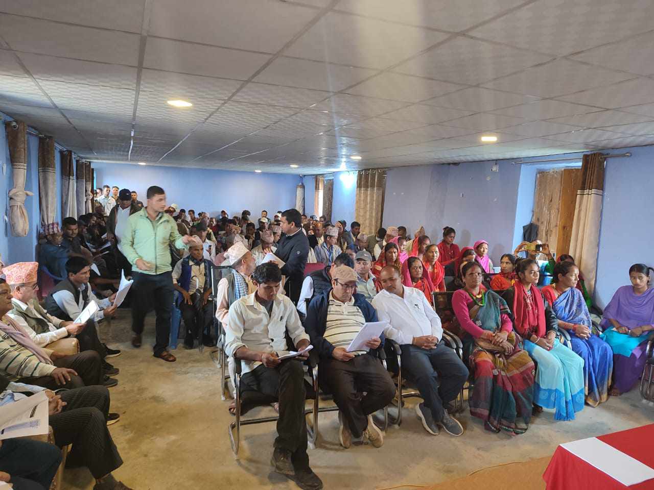 चवराचौतामा सार्वजनिक सुुनुवाइ सम्पन्न