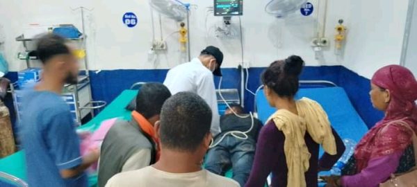 डडेल्धुरामा मोटरसाईकल दुर्घटना हुँदा २ घाइते