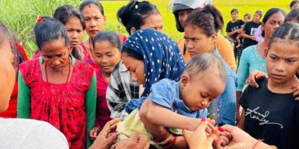 उखुबारीमा भेटिए हातखुट्टा बाँधिएको अवस्थामा भेटिए १४  महीने बालक