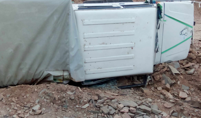 धनगढीबाट दार्चुलाका हिँडेको जिप बैतडीमा दुर्घटना
