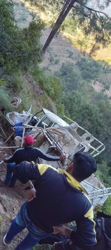 डोटीमा जिप दुर्घटना हुँदा २ जना घाइते