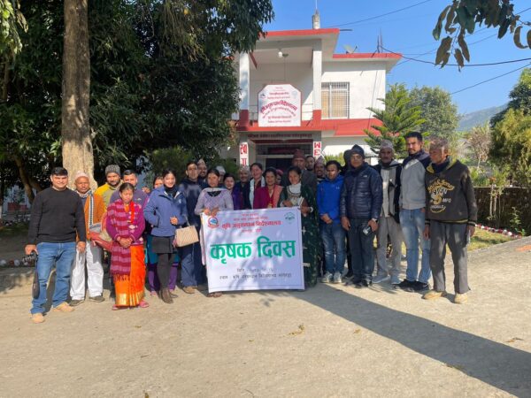 किसानलाई सबैले प्रोत्साहन गर्नुपर्छ कृषि अनुसन्धान निर्देशनालयका प्रमुख अधिकारी