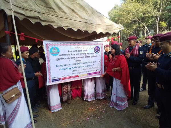 निशुल्क स्वास्थ्य शिविरको उद्घाटन