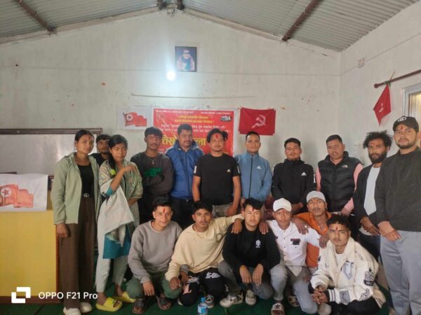 युवा सङ्गठन नेपाल उत्तर जिल्ला डोटीको अध्यक्षमा भक्त सी 