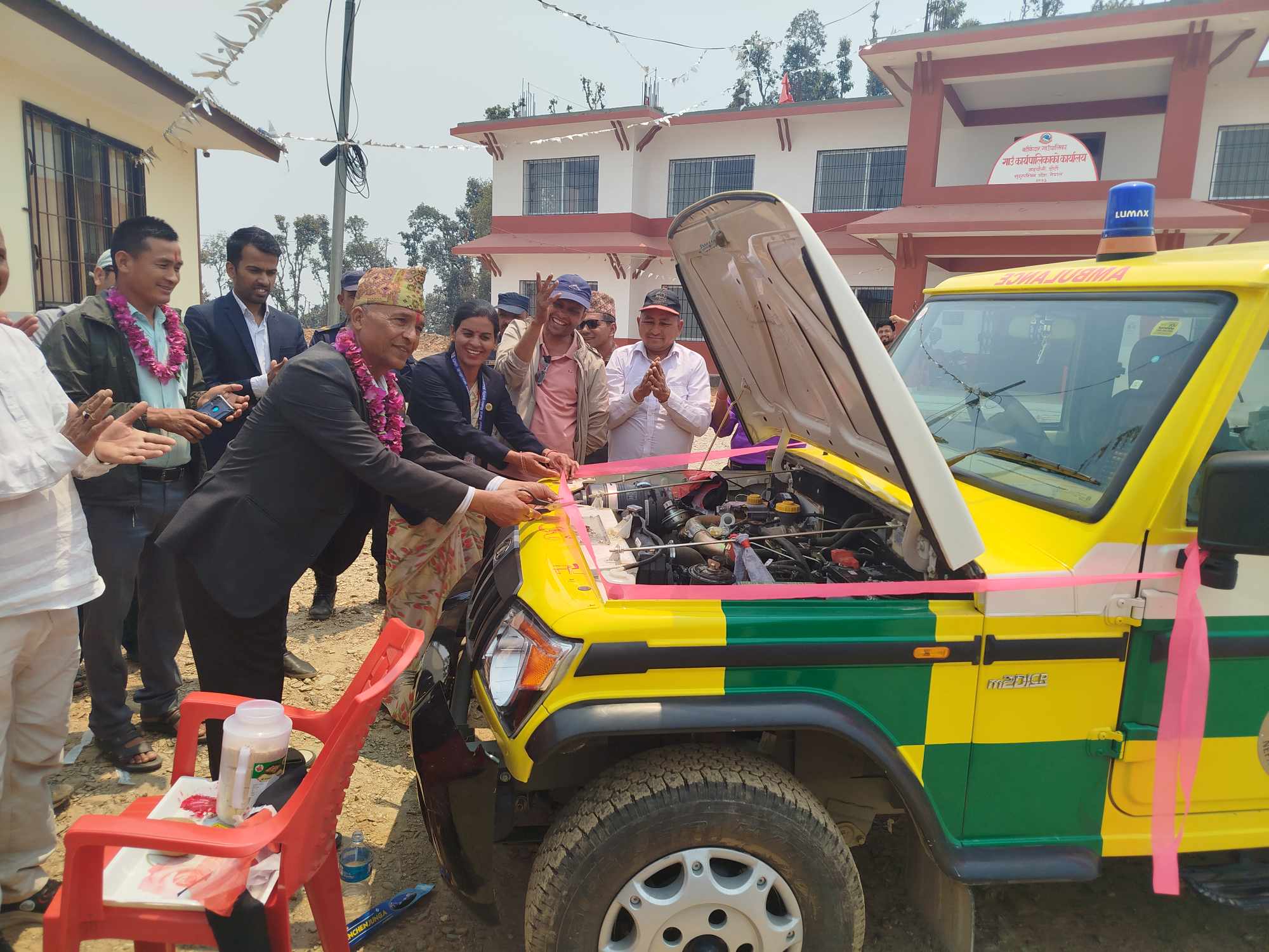 बडीकेदार गाउँपालिका द्वारा नयाँ एम्बुलेन्स सञ्चालन