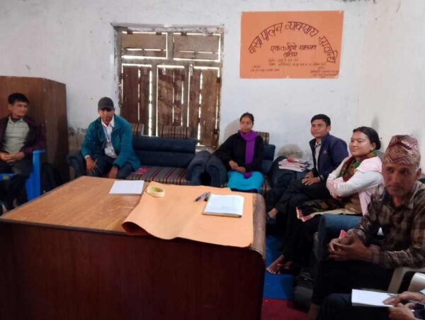 बाख्रा पालन ब्यवसाय सम्बन्धी एक दिने स्थलगत तालिम सम्पन्न