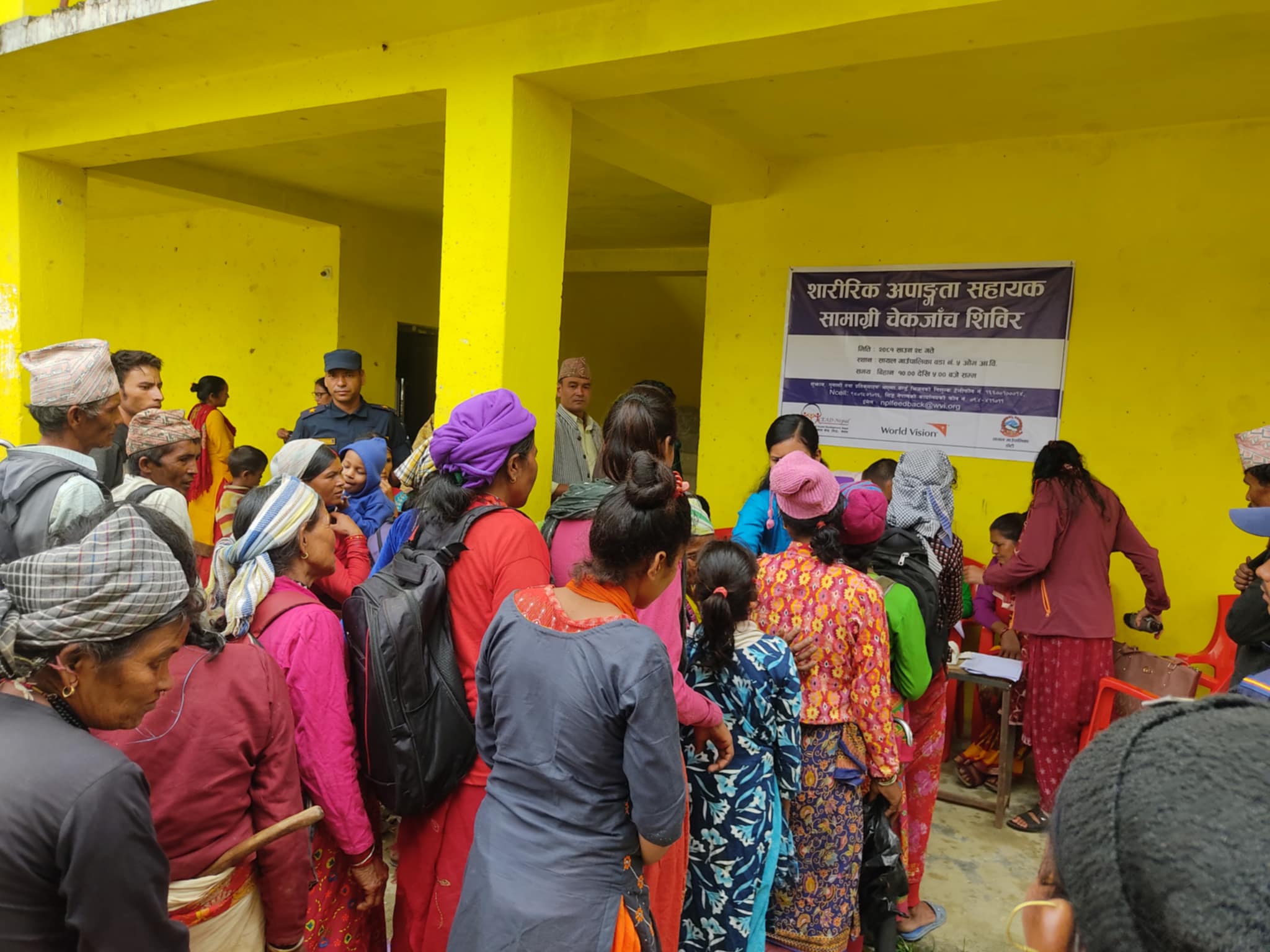 डोटीका चार पालिकामा शारीरिक अपाङ्गता सहायक सामाग्री चेकजाँच शिविर सम्पन्न