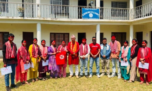 सीताराम बहुमुखी क्याम्पसको स्ववियु अध्यक्षमा बलायरको प्यानल  निर्वाचित