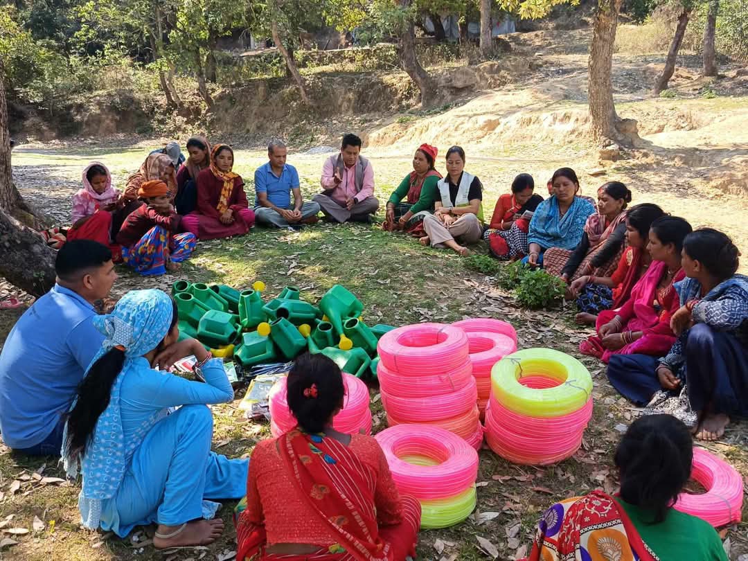 गुड नेवर्स इन्टरनेशनल नेपालको सहयोगमा ३९ जना कृषकहरुलाई कृषि सामाग्री वितरण