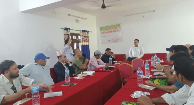 सञ्चारकर्मीसँग कृषि अन्तरक्रिया तथा वार्षिक समीक्षा गोष्ठी सम्पन्न