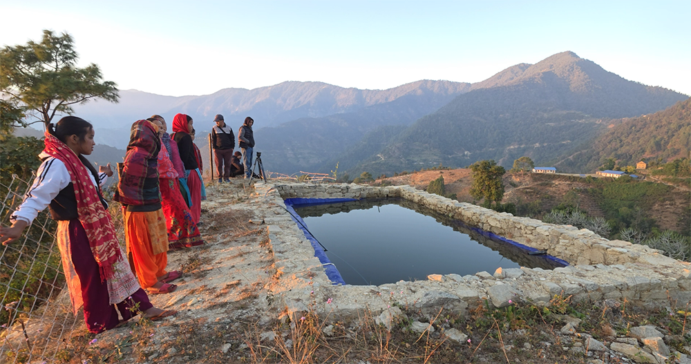 रिचार्ज पोखरीले फेरियो जीवन