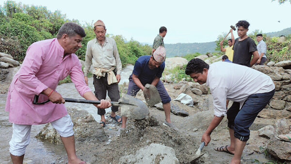 तुस्यात पुलका लागि बजेट परेपछि स्थानीय खुसि